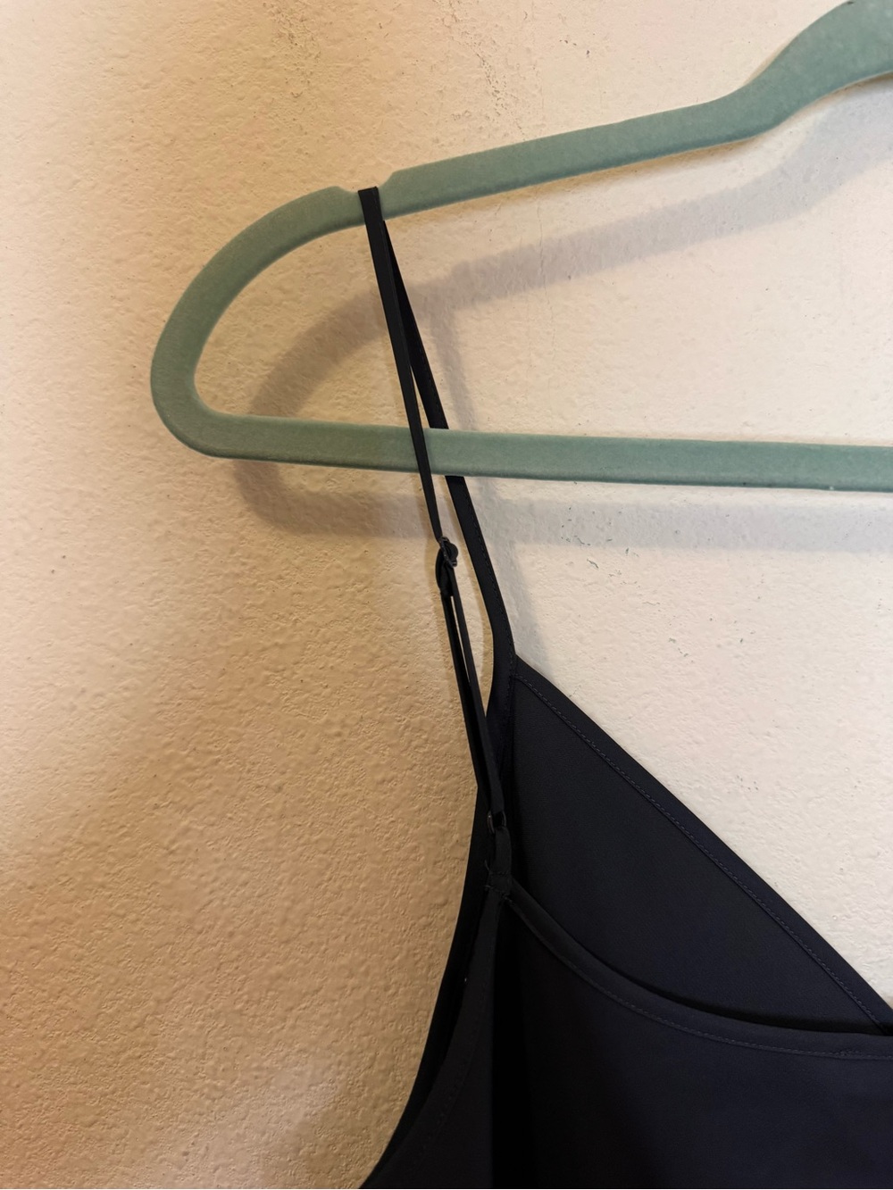 NEW AllSaints Satin Midnight BlueSlip Dress Spaghetti Strap - Picture 3 of 6